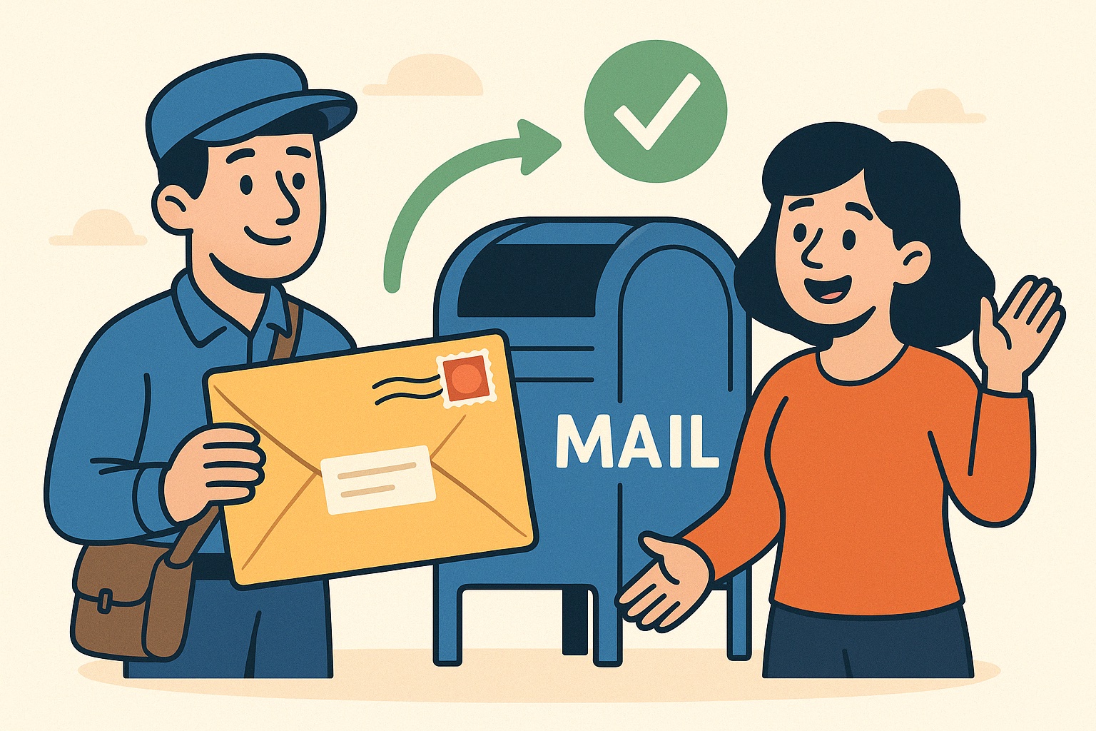 Mailing envelope