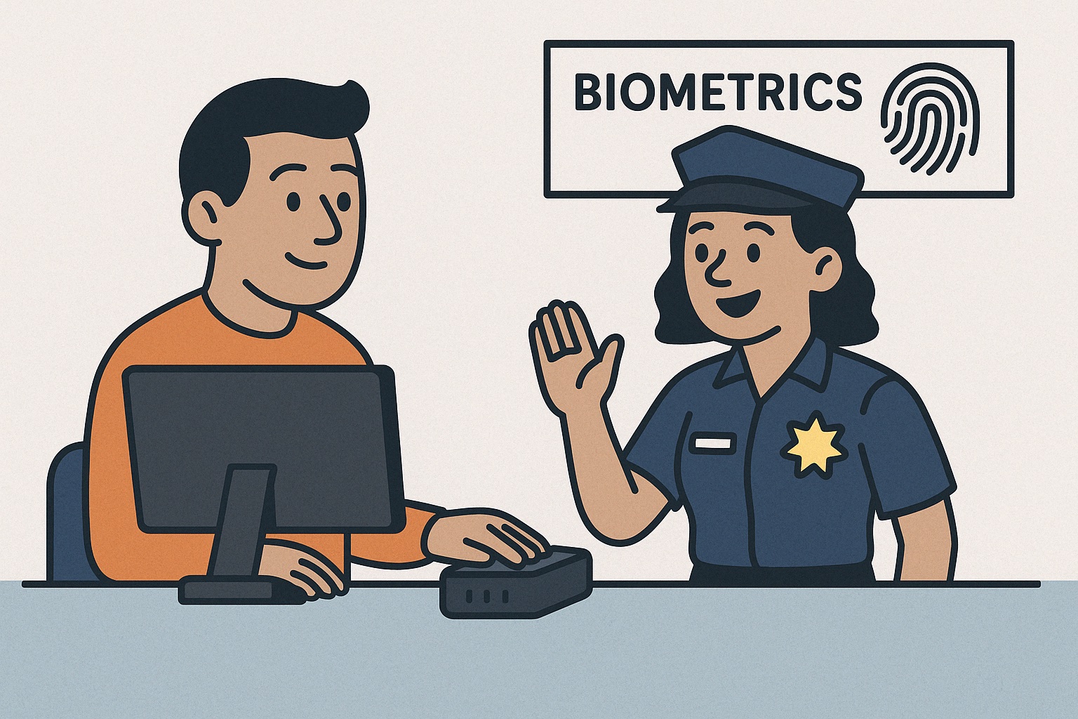 Fingerprint scan