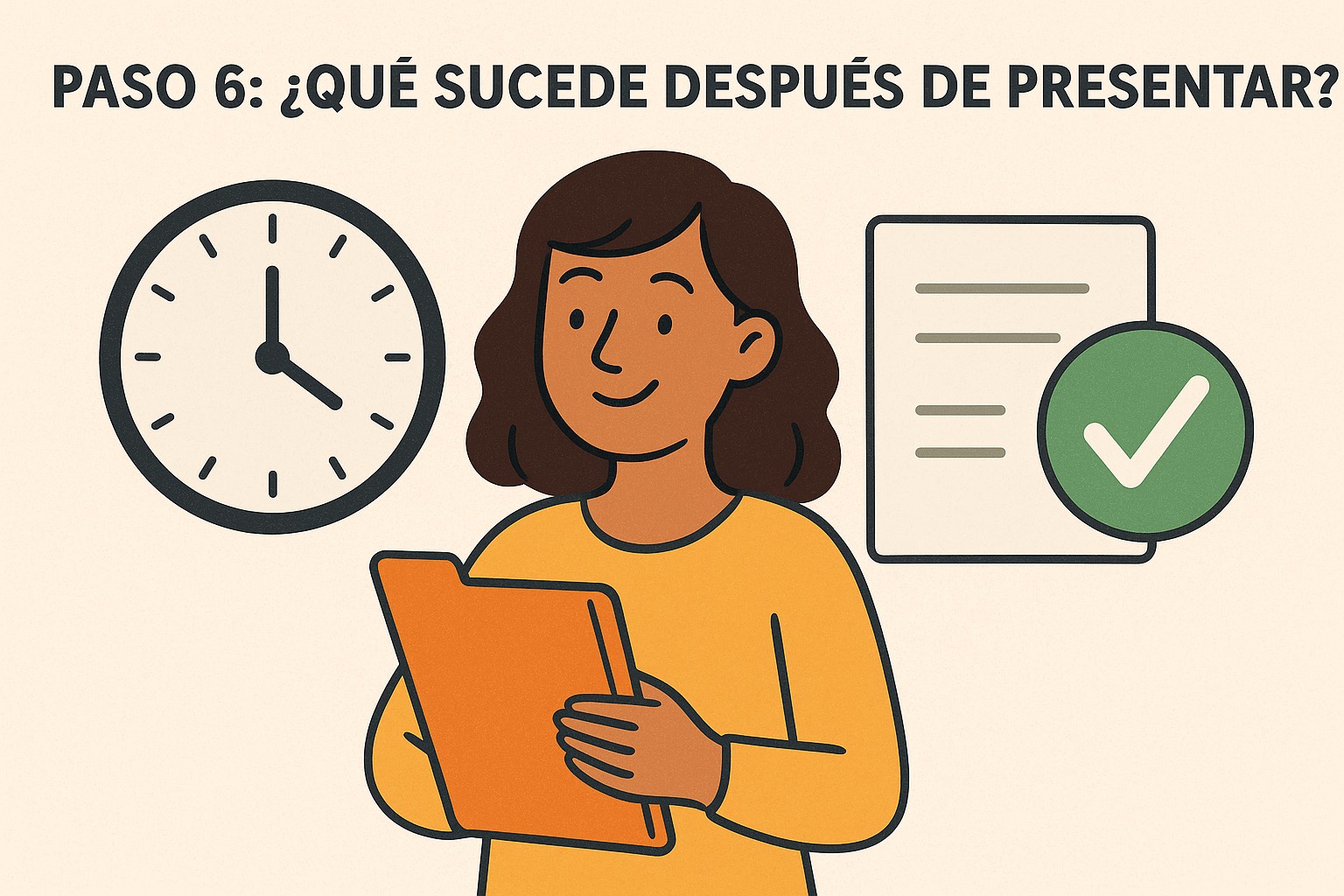 Cita biométrica y qué esperar después del envío